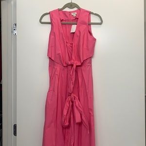 Jcrew pink dress size 0